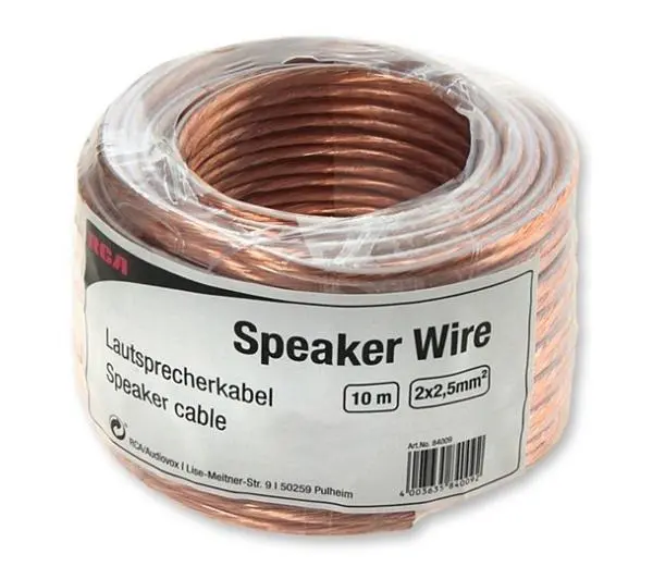 RCA 84009 2x2,5mm 10m
