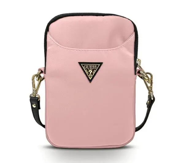 Guess Nylon Triangle GUPBNTMLLP 8"  Różowy