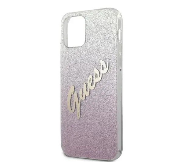 Guess Glitter Gradient Script GUHCP12LPCUGLSPI do iPhone 12 Pro Max