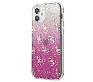 Guess 4G Gradient GUHCP12SPCU4GGPI do iPhone 12 mini Różowy