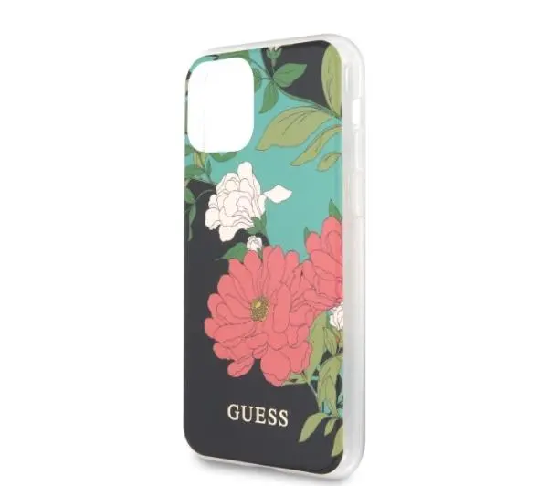 Guess Flower GUHCN58IMLFL01 do iPhone 11 Pro Czarny