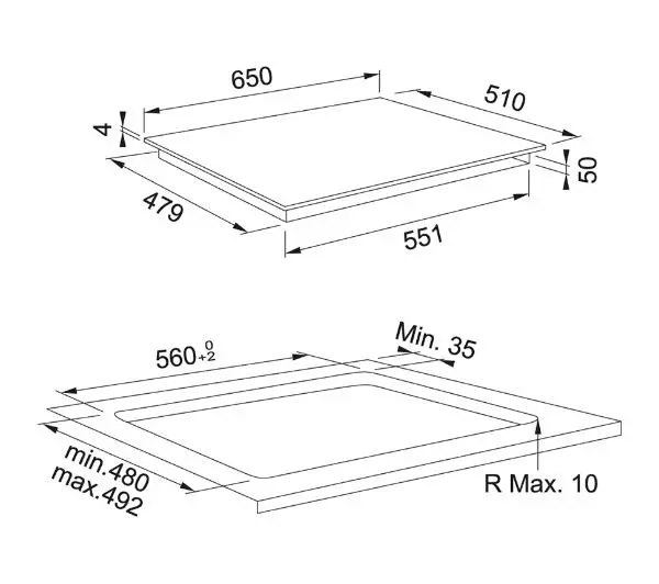 Franke Maris FMA 654 I F BK 65cm - DRUGI -30%, ALBO 5-TY ZA 1ZŁ - Kup na Raty - RRSO 0%