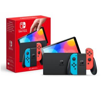 konsola Switch Nintendo Switch OLED (czerwono-niebieski)