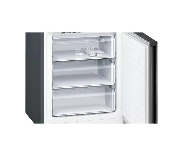 Siemens iQ300 KG49NXXEA Pełny No Frost 203cm Szuflada z kontrolą wilgotności Czarny Inox - DRUGI -30%, ALBO 5-TY ZA 1ZŁ - Kup na Raty - RRSO 0%