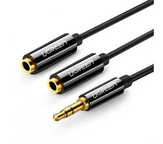 UGREEN AV123 AUX 0,25m Czarny