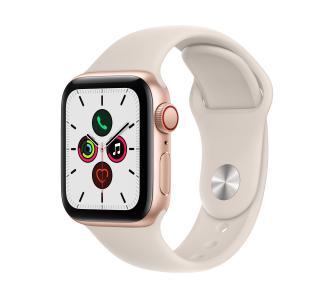 Smartwatch Apple Watch SE GPS + Cellular 40mm (złoty-sport)
