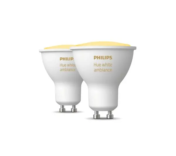 Inteligentne oświetlenie - Philips Hue White Ambiance GU10 2 szt.