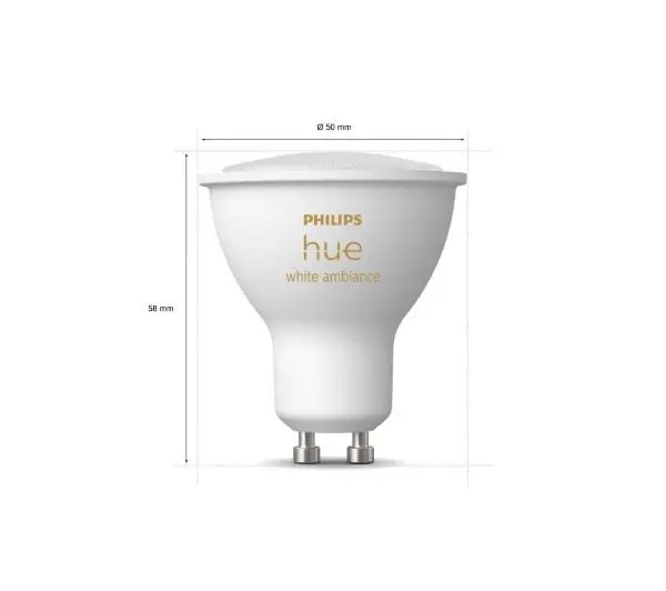 Philips Hue White Ambiance GU10 2 szt.