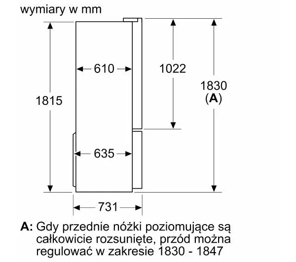 Bosch Serie 4 KFN96VPEA Pełny No Frost 183cm Szuflada z kontrolą wilgotności Stalowy - DRUGI -30%, ALBO 5-TY ZA 1ZŁ - Kup na Raty - RRSO 0%