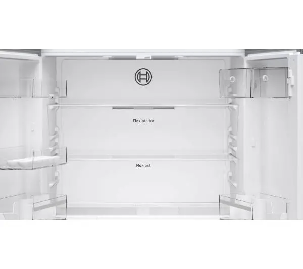 Bosch Serie 4 KFN96VPEA Pełny No Frost 183cm Szuflada z kontrolą wilgotności Stalowy - DRUGI -30%, ALBO 5-TY ZA 1ZŁ - Kup na Raty - RRSO 0%