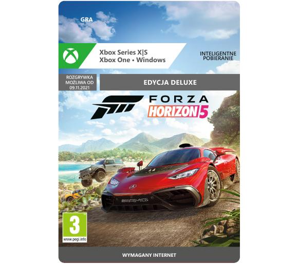 gra Forza Horizon 5 - Edycja Deluxe [kod aktywacyjny] Gra na Xbox One (Kompatybilna z Xbox Series X/S) / Windows
