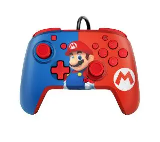 PDP Faceoff Delux+ Audio Mario do Nintendo Switch Przewodowy