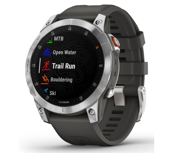 Smartwatch Garmin EPIX 2 (srebrno-czarny)