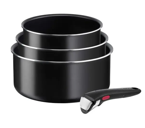 Garnki - Tefal Ingenio Easy Cook & Clean L1539443 Aluminium 4 elementy