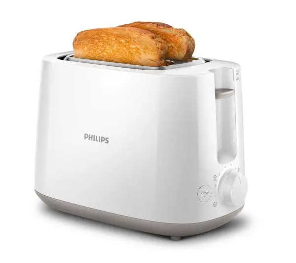 Tostery - Philips HD2582/00 Ruszt do bułek Rozmrażanie 900W