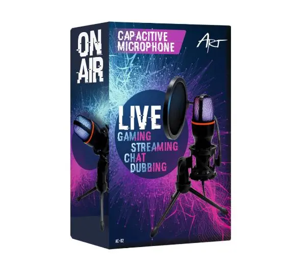 ART MIART AC-02 Przewodowy Pojemnościowy Czarny