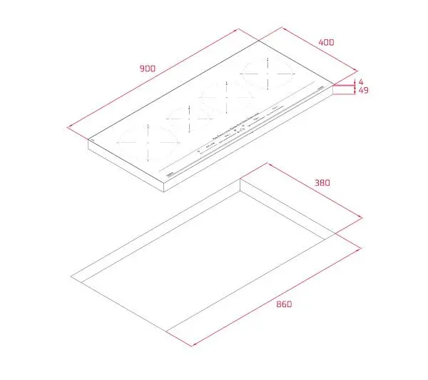 Teka IZC 94620 MST BK 90cm - DRUGI -30%, ALBO 5-TY ZA 1ZŁ - Kup na Raty - RRSO 0%