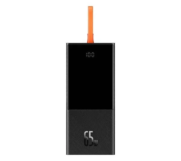 Baseus Elf 20000 mAh, PD, USB-C 65 W (czarny)