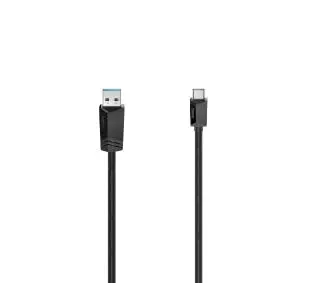 Hama 3,2 gen, 1 USB-C do USB-A, 5 Gbit/s 0,75M 200651 Czarny