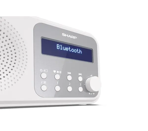 Sharp Tokyo DR-P420 Radio FM DAB+ Bluetooth Biały