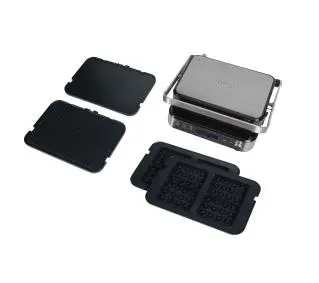 Raven EGE005 1408 cm2 rozkładany 3w1 Płyty do gofrów 2000W - Kup na Raty - RRSO 0%