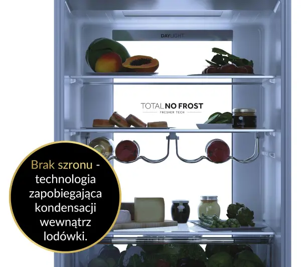 Haier Seria 7 HTW7720ENMP Pełny No Frost 200,6cm Szuflada z kontrolą wilgotności Zdalne sterowanie Inox - Kup na Raty - RRSO 0%