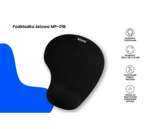 Savio MP-01  S Czarny