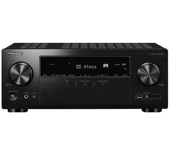 Amplituner PIONEER VSX-935B Czarny 7.2-kanałowy, 8K, HDMI eARC, DTS:X, HDR10+, BT, Wi-Fi, AirPlay2, System SONOS