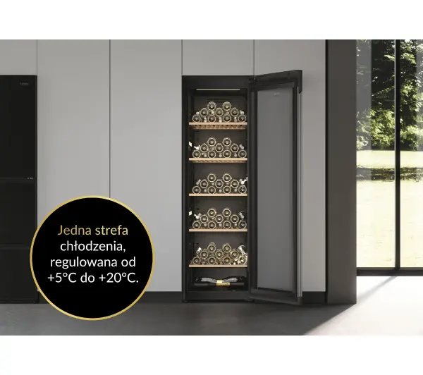 Haier Wine Bank Series 5 HWS247GGU1 247 miejsc na butelki - DRUGI -30%, ALBO 5-TY ZA 1ZŁ - Kup na Raty - RRSO 0%