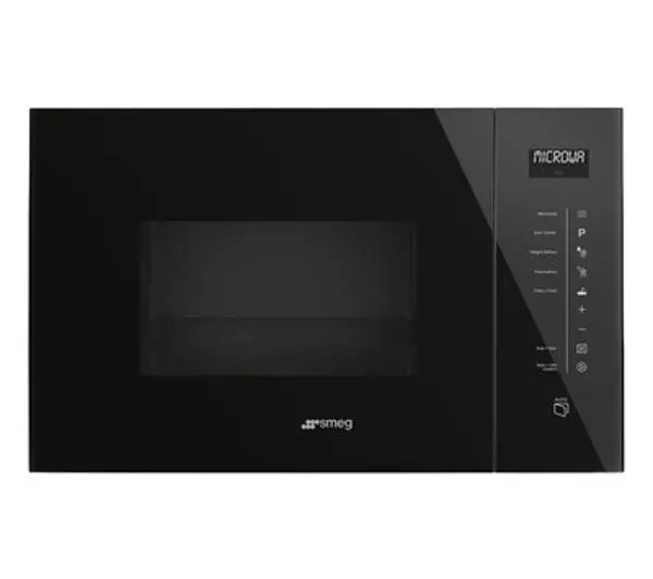 Kuchenki mikrofalowe do zabudowy - Smeg FMI125N Grill