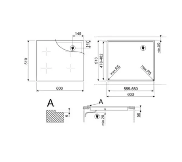Smeg SI1M4644D 60cm - DRUGI -30%, ALBO 5-TY ZA 1ZŁ - Kup na Raty - RRSO 0%