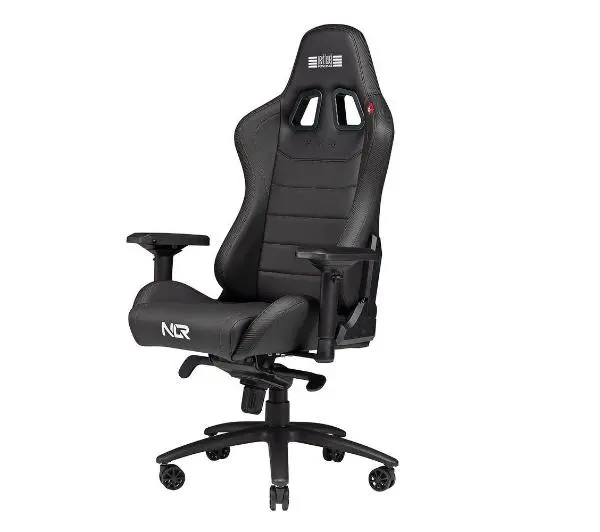 Next Level Racing NLR-G002 Pro Gaming Chair Leather Edition Gamingowy  do 140kg Skóra naturalna Czarny - Kup na Raty - RRSO 0%