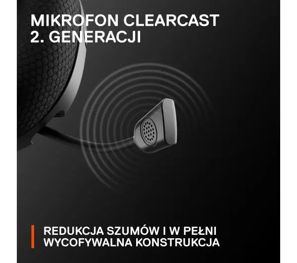 SteelSeries Arctis Nova 1 Nauszne Czarny