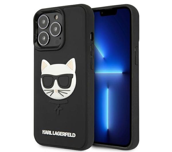Фото - Чохол Karl Lagerfeld 3D Rubber Choupette KLHCP13XCH3DBK do iPhone 13 Pro Max 
