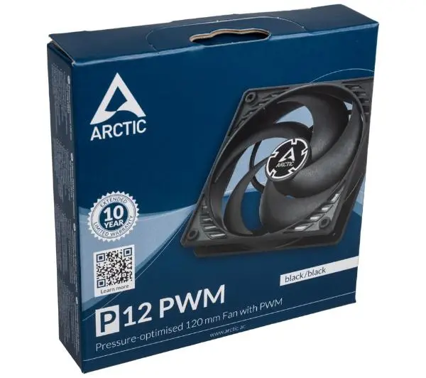 Arctic P12 PWM 120mm Czarny
