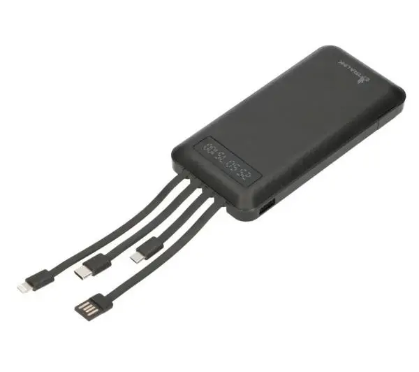 Extralink EPB-083 10000mAh kabel 4w1