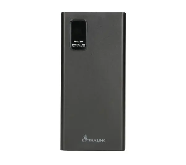 Extralink EPB-067B 10000mAh Fast Charging USB-C 22,5W Czarny