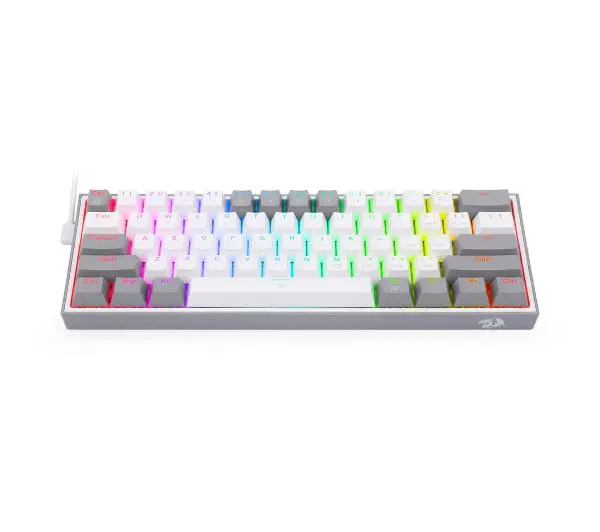 Redragon K617 Fizz RGB Red Box Switch  Biało-szary