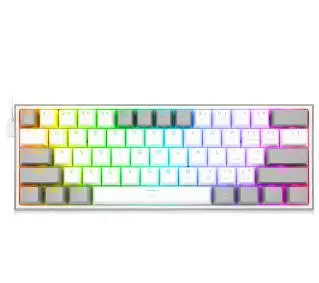 Redragon K617 Fizz RGB Red Box Switch  Biało-szary