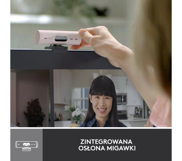 Logitech Brio 500  Rózowy - Kup na Raty - RRSO 0%