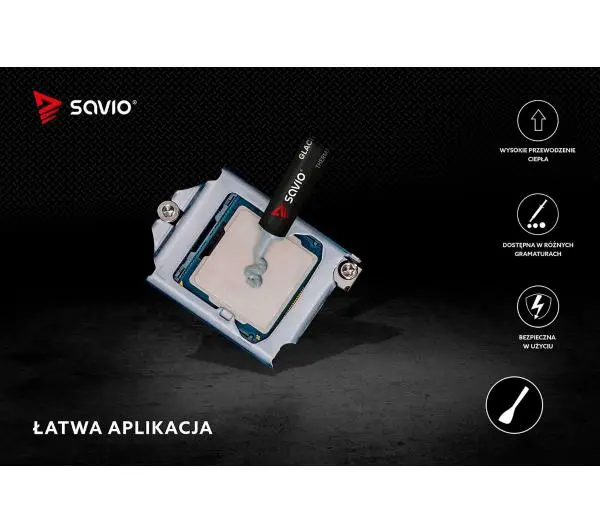 Savio Glacier TG-01 4.7 W/mK 4g