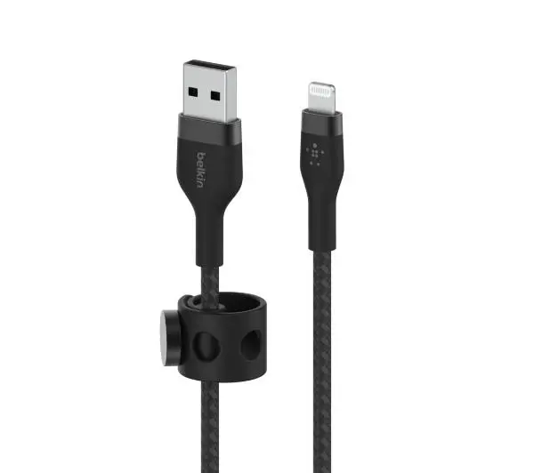 Belkin CAA010BT3MBK BoostCharge PRO Flex USB-A do Lightning 3m Czarny