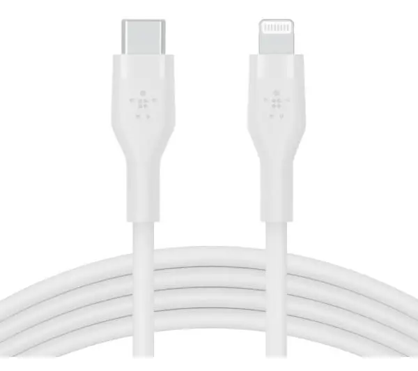 Belkin CAA009BT1MWH BoostCharge Flex USB-C do Lightning 1m Biały