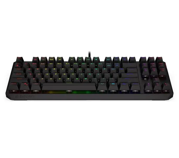 Endorfy Thock TKL Red Kailh Red RGB Czarny