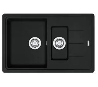 Franke Basis BFG 651-78 Granitowy Czarny mat - DRUGI -30%, ALBO 5-TY ZA 1ZŁ - Kup na Raty - RRSO 0%