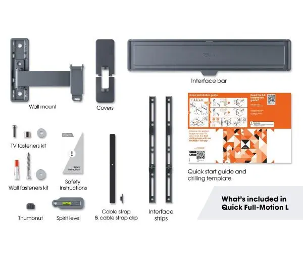 Vogels TVM 1623 od 40" do 77" Max 35kg - Kup na Raty - RRSO 0%