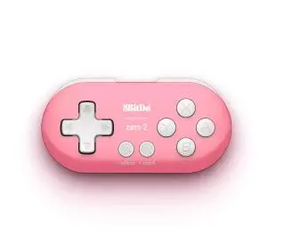 8BitDo Zero 2 Bluetooth mini Kontroler do PC, Nintendo Switch, Android Bezprzewodowy Różowy