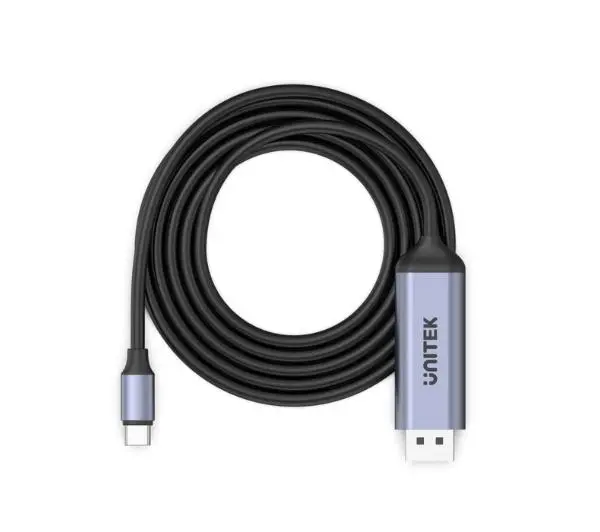 Unitek V1423C - USB-C na DisplayPort 1.4 Czarny