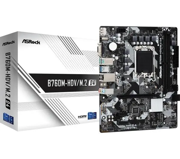 ASrock B760M-HDV/M.2 D4 DDR4