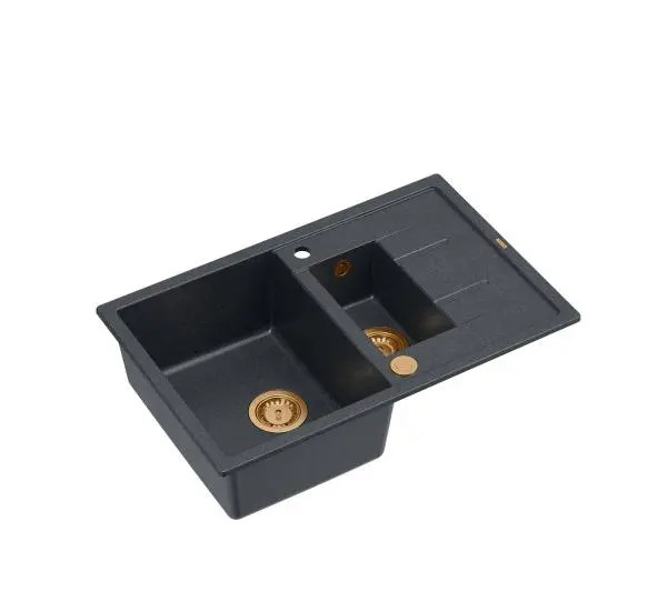 Quadron HB8224U8-C1 P2O Morgan 156 Granitowy Czarny metalik/Miedziany - DRUGI -30%, ALBO 5-TY ZA 1ZŁ - Kup na Raty - RRSO 0%